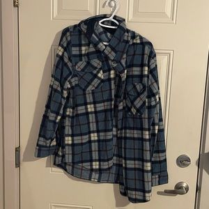 Men’s plaid button down soft
